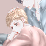 膝に乗っかって…♡ オリジナルBLイラスト