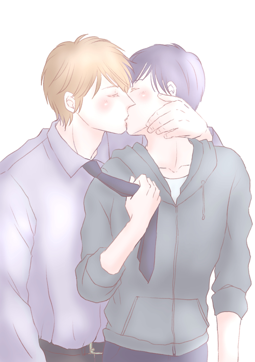 優しいキスをして オリジナルBLイラスト☆桜想