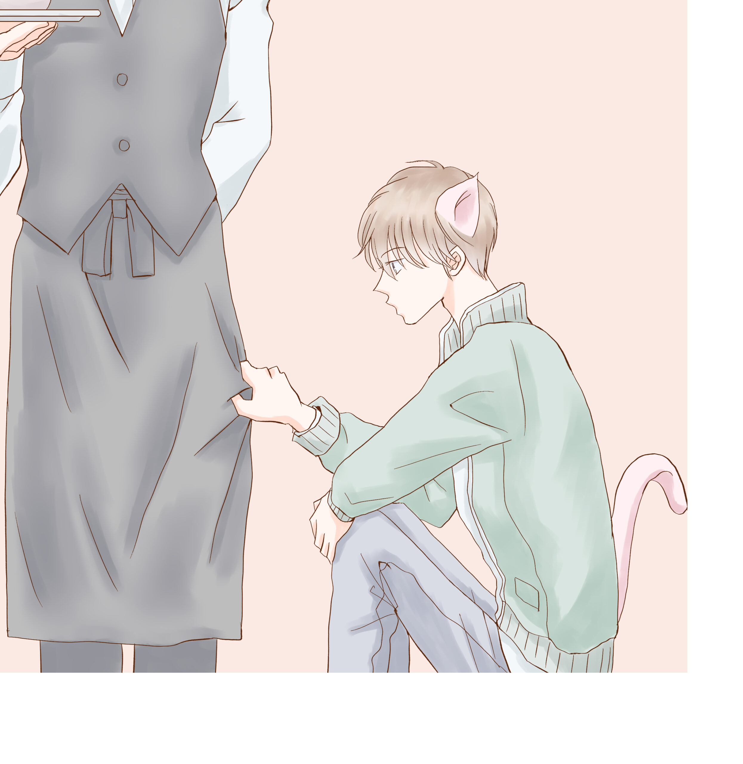 珈琲好きな子猫に懐かれました オリジナルBL漫画