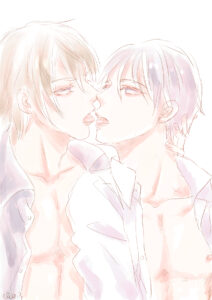 ゆる~いオリジナルBLイラスト落書き集