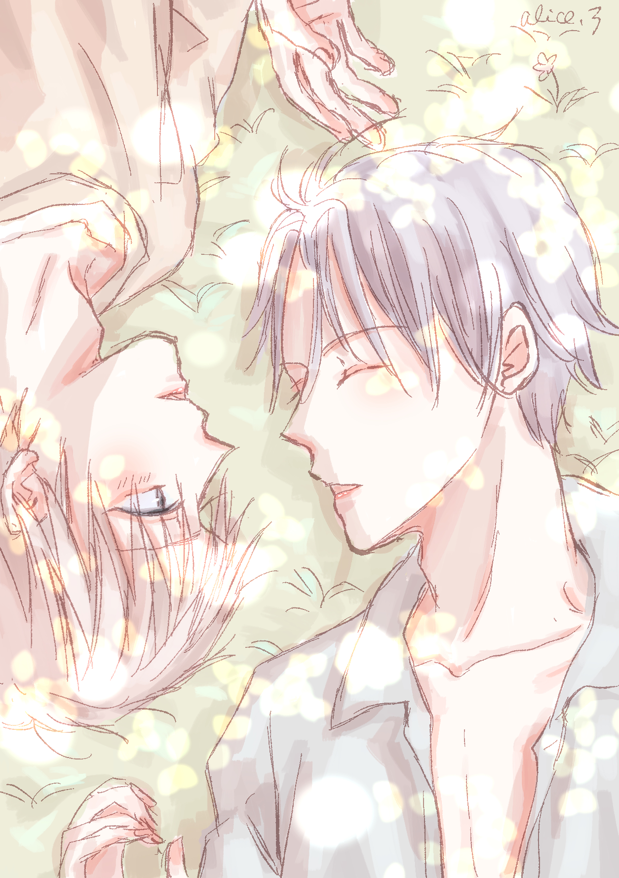 愛しい君へ 優しいBL オリジナルBLイラスト集